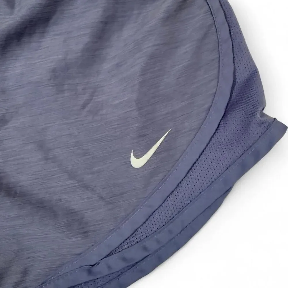 Nike Running Tempo 3in Dri-fit shorts in purple/blue - Size XS